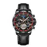 Men's Fashion Hollowed-out Watch Automatic Mechanical Watch