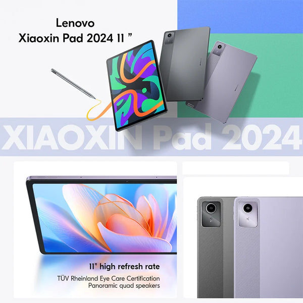 New Lenovo Xiaoxin Pad 2024 Tablet 6GB 8GB 128GB Qualcomm Snapdragon 685 Octa Core 11" Screen GPS WIFI Android Tab Global ROM - My Store