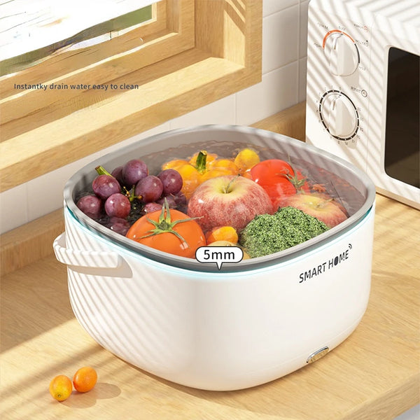 home machine a laver  fruit washing machine  lave-linge   lavadora portatil purifier Vegetable Washers  Sonic cleaner  basket