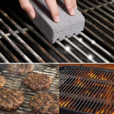 1-10PCS BBQ Grill Cleaning Brick Block Barbecue Natural Cleaning Stone Racks Stains Grease Cleaner BBQ Tools Oil Stain Cleaning