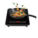 Sweetmile Portable Induction Cooktop 1800W Sensor Touch Induction Hot Plate Electric Stove with Kids Safety Lock