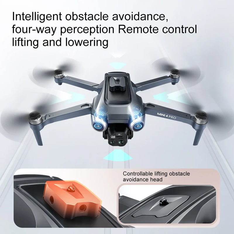 Xiaomi V600 Drone Mini Pro Max Professional HD Dual Cameras Optical Flow Positioning Avoidance WIFI FPV UAV GPS Quadcopter RC