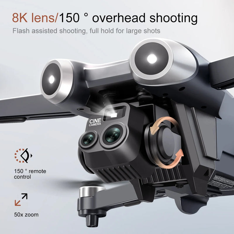 Xiaomi V600 Drone Mini Pro Max Professional HD Dual Cameras Optical Flow Positioning Avoidance WIFI FPV UAV GPS Quadcopter RC