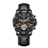 Men's Fashion Hollowed-out Watch Automatic Mechanical Watch